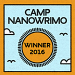 Camp NaNoWriMo winner June 2016