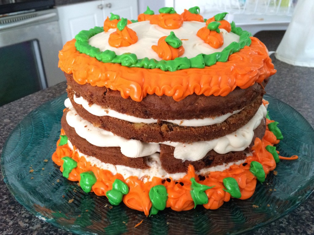 Carrot cake spotted off the starboard bow!